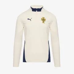 【送料無料・匿名配送】PUMA プーマ ポルトガル代表 2025 ドリル トップ 茶 紺 並行輸入 新品 正規品 2026W杯
