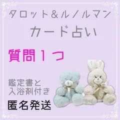 質問1つ☆タロット＆ルノルマンカード占い☆リーディング/鑑定