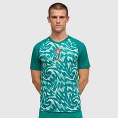 【送料無料・匿名配送】PUMA プーマ ポルトガル代表 2026 公式 プレマッチ シャツ 緑 赤 グラフィック 新品 正規品
