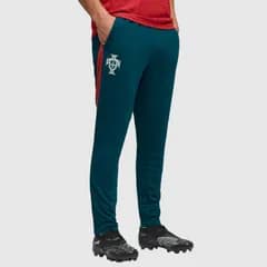 【送料無料・匿名配送】PUMA プーマ ポルトガル代表 2026 公式 トレーニング パンツ 緑 シルバー 新品 正規品
