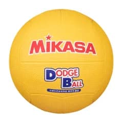 新着商品 ミカサ(MIKASA) ドッジボール 2号 教育用 小学生向け 黄 D2‐Y 推奨内圧0.3(kgf/)