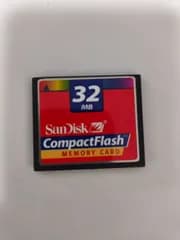 2個セット サンディスク コンパクトフラッシュ 32MB メモリーカード CFカード COMPACT FLASH SanDisk
