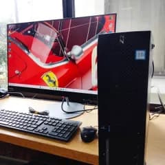 ● HP Z2 G4 Xeon E-2144G 16G 256G ＋ 24インチ モニター 付属 ACQ01