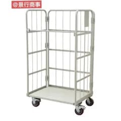 [こちらは受付です]新品カゴ台車W1100×800×1700キャスター付　車輪ストッパー付　お必要の台数により専用ページを作成致します　Keikou 景行商事