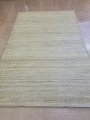 天然藤マット　約170X260㎝　大判  ラタン　カーペット　ラグ　涼感　訳あり　送料込み