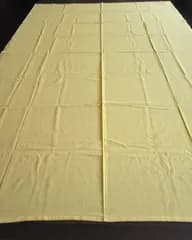 インド製 イタワクロス マルチクロス イエロー 約150×225cm 綿100％【単色シングルマルチカバーC】