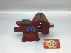 【中古品】ナベヤ N-735 〇 ERON  エコノミーバイス 回転式バイス 万力 口巾90mm [IT_945A2][知立][M04]