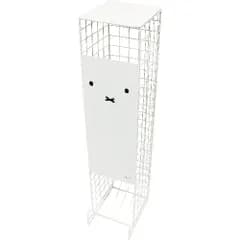 オカトー(Okato) DickBuruna トイレットペーパーストッカー 5ロール 顔だけミッフィー miffy 幅13×奥行17×高さ60cm