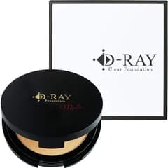 【出品停止中】 D-RAY D-クリアファンデーション (ナチュラル) D-RAY D-クリアファンデーション (オークル)