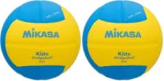 新品 ミカサ(MIKASA) スマイルドッジボール 0号(幼児~小学生向け) 150ｇ 黄/青 SD00-YBL 推奨内圧0.10~0.15(kgf/?) (× 2)