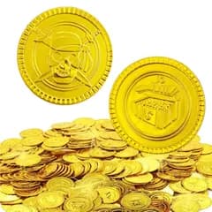 新着商品 DFsucces おもちゃ 金貨 100枚 セット ゴールド コイン 海賊 コイン カジノ 宝箱 おもちゃ コスプレ小物 海賊ゲーム (ゴールド)