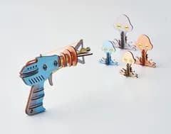 ゴム光線銃＆宇宙人（Build&Play）