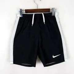 ナイキ NIKE ショートパンツ ハーフパンツ ランニングショーツ サイドメッシュ ロゴ 刺繍 スポーツウエア S 黒 ブラック 白 ホワイト 国内正規品