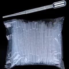 スポイト ピペット プラスチック製 2mL 100本 使い捨て 自由研究用 (セ)