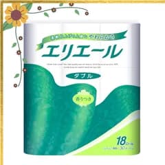 エリエール トイレットペーパー 30m×18ロール ダブル パルプ100% リラックス感のある香り