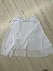 バレエ 白 ロング スカート