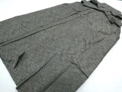 平和屋着物＊夏物　男性　行灯袴　絽　霞文　正絹　逸品　CABG8591th