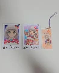 アイドルタイムプリパラ コショウ エイブル・ユー スチールカット アクリル キーリング