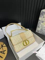 美品 DIOR チェーンショルダーバッグ