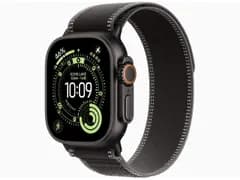 【新品・2営業日で発送】APPLE アップル MF1D4JA 25 AW U3+C 49 ブラックチタン ブラック／チャコールトレイルループ アップル ブラックチタニウム MF1D4J／A