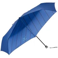 【新品】 [MOONBAT(ムーンバット)]MIZUNO ミズノ 折りたたみ傘 ななめストライプ柄 グラスファイバー骨使用 メンズ ネイビーブルー 日本 親骨の長さ:60 全長(収納時):約26.5 (開閉時):約61 直径:約104 手元の長さ:約3 (-)