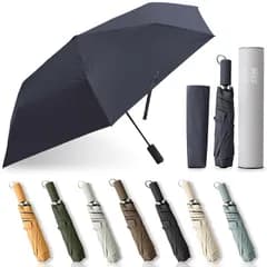 【新品】 weer 創業100年 折りたたみ傘 自動開閉 約195g ワンタッチ UVカット100% カーボン親骨 折り畳み傘 折りたたみ日傘 コンパクト 日傘 丈夫 メンズ レディース 晴雨兼用 軽量 ウェア 55cm ネイビー