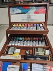 シネルリエ 高級油絵具 ウッドボックス