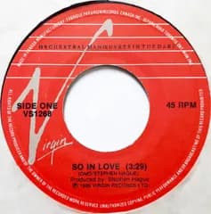 7” Orchestral Manoeuvres In The D So In Love VS1268 Virgin /00080