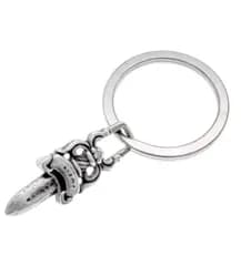 クロムハーツ CHROME HEARTS 【 No5 DGGR 】 #5 ダガー キーリング シルバー キーホルダー 50790