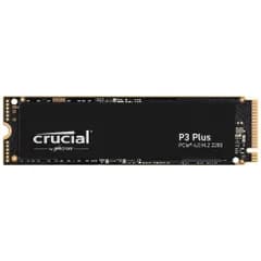 Crucial クルーシャル P3 Plus 500GB 3D NAND NVMe PCIe M.2 内蔵型SSD CT500P3PSSD8【5年保証】 [ブラック] [500gb] [P3 Plus]