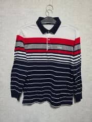 PING ゴルフウェア ボーダー柄 ロングスリーブ Tシャツ