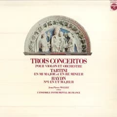 LP ジャン・ピエール・ヴァレーズ,  タルティーニ: ヴァイオリン協奏曲 ホ長調, ニ短調 /  OW7680MU COLUMBIA /00260