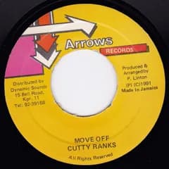 7” Cutty Ranks Move Off NONE Arrows Records /00080