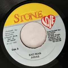 7” Judas Bad Man NONE Stone Love /00080