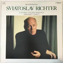 2discs LP スヴャトスラフ・リヒテル リヒテル 1970s Vol. 2: シューベルト VIC53034 MELODIYA /00660