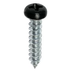 新品 ダイドーハント タッピングねじ 鍋頭「黒」 (径:ｄ)4×(首下長さ:L)25ｍｍ 約22本入