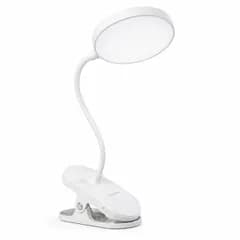 AZNABLE LED クリップライト 充電式 デスクライト Type-C コードレス 3色調色 無段階調光 フレキシブルアーム 360度角度調整 卓上ライト 