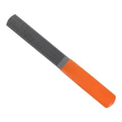 新品 ツボサン 共柄木工用ヤスリ 半丸 150mm TM-2