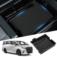 新品 BLUESEATEC 新型 アルファード 40系 ヴェルファイア コンソールボックス コンソール トレイ R5.6-現行 Alphard/velfire 2023年6月-現行 内装 パーツ センターコンソール 収納ボックス 小物入れ 滑り止めマット 騒音