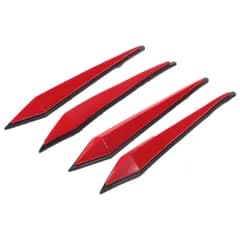 新品 Hihaha 車バックミラーガード ドアガード プロテクター 車用 RVトラックピックアップ用 外部ドアバンパープロテクター 傷防止 4個 レッド