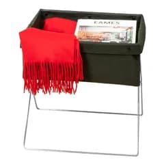 【在庫処分】荷物入れ テーブルサイド カバン入れ 小物入れ サイドワゴン 脱衣カゴ 小物収納 ダークグリーン 折りたたみ 収納ケース リビング 玄関 アストロ 620-45