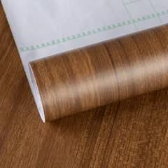 【数量限定】木目調 カッティングシート 木目調シール 木目シート はがせる木目壁紙シート ウォールナット壁紙シール 茶色 40CMx10M 耐熱 防水 床 壁 家具 浴室 キッチン テーブル DIY リメイクシート PVCウォールステッカー
