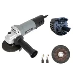 【特価商品】コード式 無段変速 100mm 7段階 1台で5役 AC100V 600W 変速ディスクグラインダー オフセット砥石(研削用）2枚付属 穴径15mm ベビーサンダー 研磨工具 SENTOOL アングルグラインダー TDG100V (7段階変速)