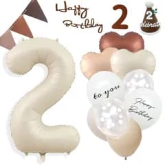 【特価商品】飾り 誕生日 誕生日 バルーン 飾り バルーン バルーンフラワー バースデー 誕生日 大きい かざりつけ 飾り付け、数字 女の子 2歳 男の子