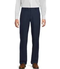 ラウンドトゥリーアンドヨーク メンズ ボトムス カジュアルパンツ ウール Roundtree Yorke Gold Label Classic Fit Wool Dress Pants Navy ネイビー
