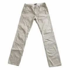 HUGO BOSS ヒューゴボス チノパンツ Rice 1-D スリム フィット トラウザー ボトムス ベージュ 46【M】 メンズ 【中古】