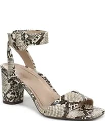 バイオニック レディース シューズ サンダル レザー Vionic Zinfandel Embossed Snake Leather Dressandals Ivory Multi アイボリー