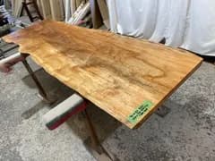 ウォールナット9650　一枚板無垢 乾燥材　2320ｘ720-670ｘ40mm カウンター　ローテーブル　センターテーブル　テーブル