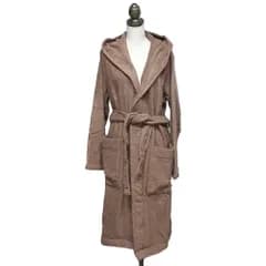 テクラ フード付バスローブ コディアックブラウン Mサイズ ガウン オーガニックコットン メンズ レディース TEKLA Hooded Bathrobe M Kodiak Brown TEKLA-BT-KB-M
