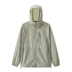 【新品】 [Vasarhely] UVカット パーカー 男女兼用 メンズ レディース 冷感 軽量 薄手 撥水 通気 フード付き 反射テープ付き 夜間反射機能 アウトドア 自転車 通勤 登山(2XL グレーカーキ)